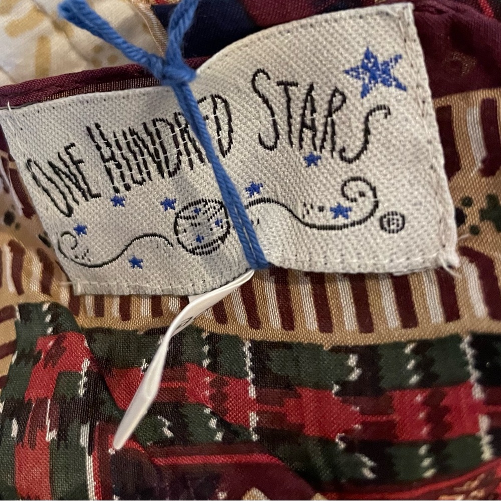New! Huge, airy One Hundred Stars shawl 76 x 40 - Picture 6 of 9